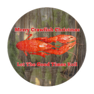 Weihnachtsfisch Schneidebrett