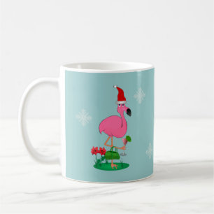 Weihnachtsflamingo-Tasse Tasse