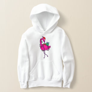 weihnachtsflamingo weihnachtslichter weihnachtsurl hoodie