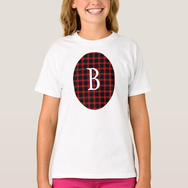 Weihnachtsflanell T-Shirt (Vorderseite)