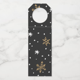 Weihnachtsflaschen Flaschenanhänger