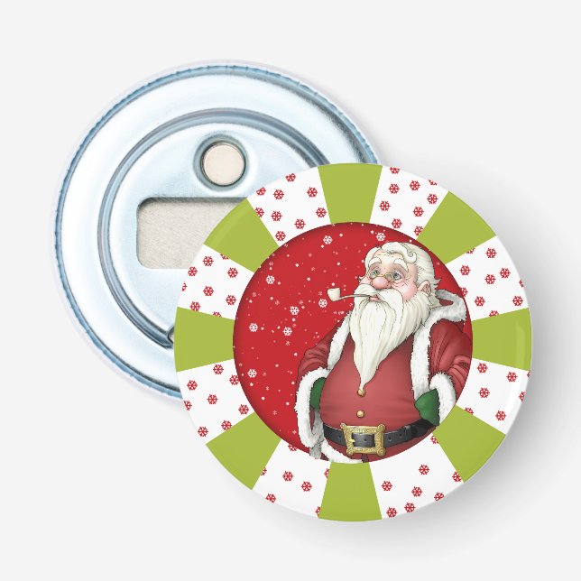 Weihnachtsflaschen-Öffner Weihnachtsmanns Flaschenöffner (Vorderseite)