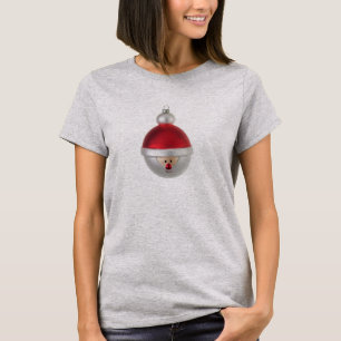 Weihnachtsflitter-loses Sitz-T-Shirt T-Shirt