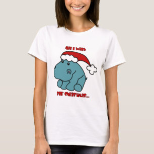 Weihnachtsflusspferd T-Shirt