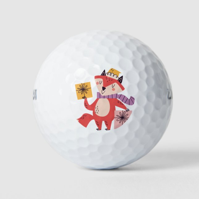 Weihnachtsfock Golfball (Vorderseite)