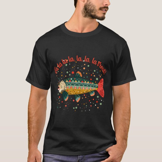 Weihnachtsforelle T-Shirt (Vorderseite)