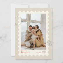Weihnachtsfoto mit Posttarif-Rahmen