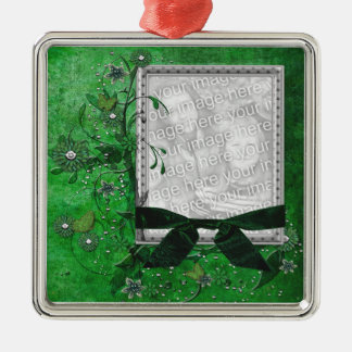Weihnachtsfoto-Ornament Ornament Aus Metall