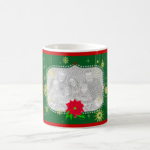 WeihnachtsFoto-Rahmen Tasse