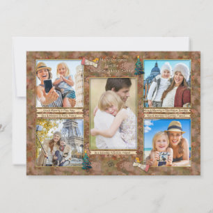 Weihnachtsfotografie Personalisiert Feiertagskarte
