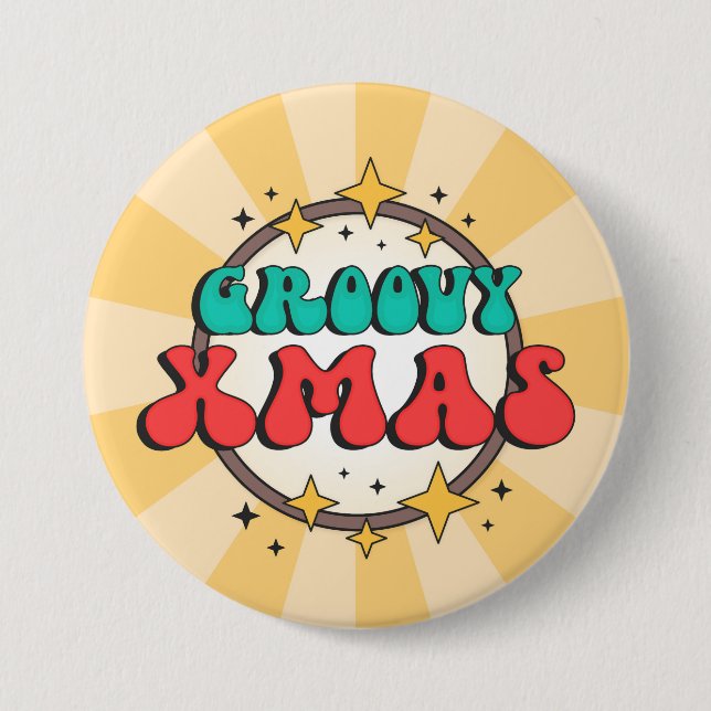 Weihnachtsfotos Button (Vorderseite)