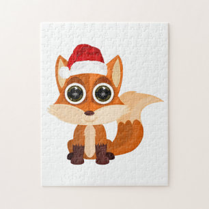 Weihnachtsfox Puzzle