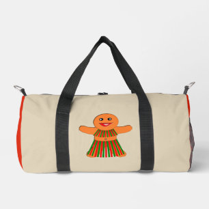 Weihnachtsfrau Party Gingerbread Duffle Bag