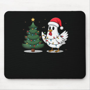 Weihnachtsfrauen Lustiger Huhn-Geist Ultrygeist Lu Mousepad