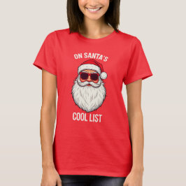 Weihnachtsfrauen und Santa-Shirts T-Shirt