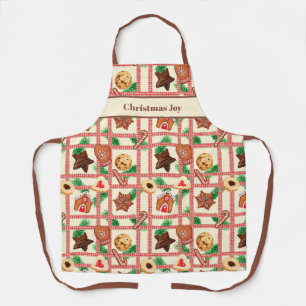 Weihnachtsfreude Backapresse Schürze