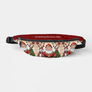 "Weihnachtsfreude" Bauchtasche