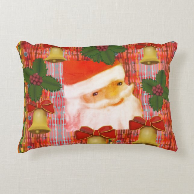 Weihnachtsfreude Dekokissen (Vorderseite)