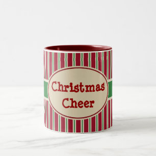 Weihnachtsfreude Feiertags-Kaffeetasse Geschenk Zweifarbige Tasse