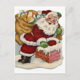 Weihnachtsfreude Feiertagspostkarte