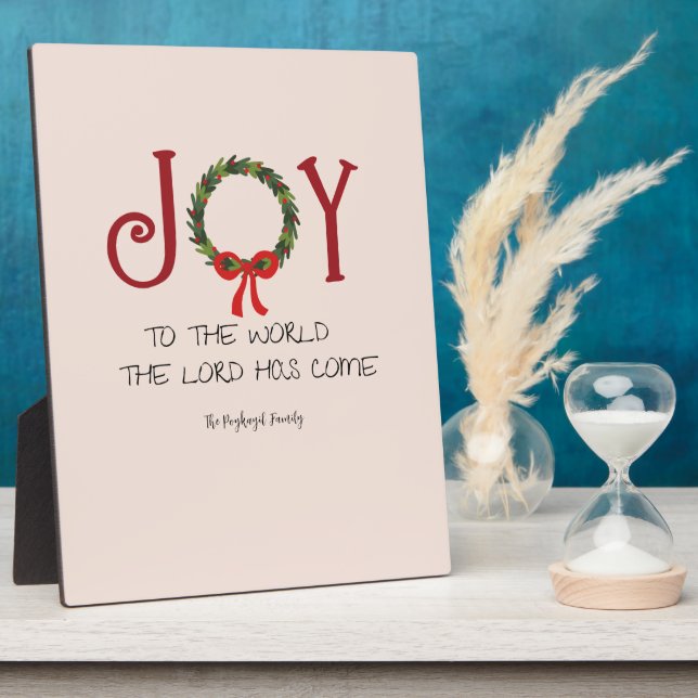 Weihnachtsfreude für die ganze Familie Fotoplatte (Seite)