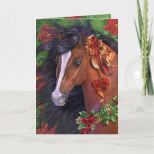 "Weihnachtsfreude" Grußkarte (mit Innendesign) Feiertagskarte
