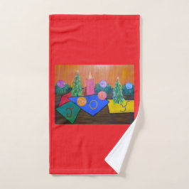 Weihnachtsfreude handtuch