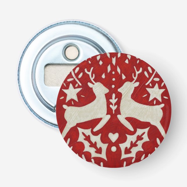 Weihnachtsfreude I Flaschenöffner (Vorderseite)