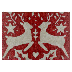 Weihnachtsfreude I Schneidebrett