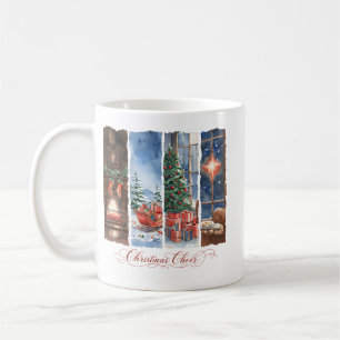 Weihnachtsfreude-Kaffee- oder Kakao-Tasse Kaffeetasse