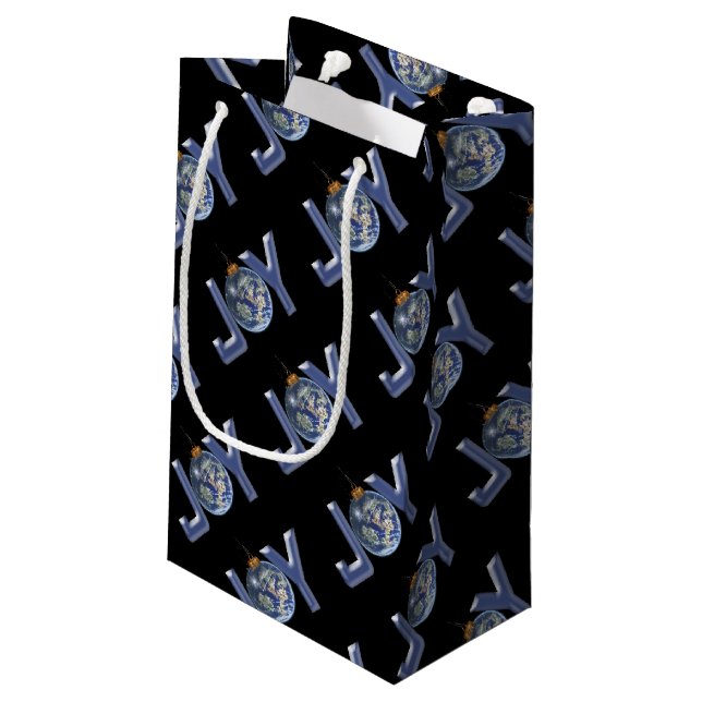 Weihnachtsfreude Kleine Geschenktüte (Rückseite Schrägansicht)