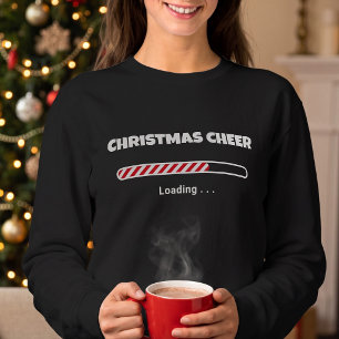 Weihnachtsfreude Ladebalken - Lustiger Feiertag Sweatshirt