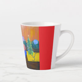 Weihnachtsfreude Latte Tasse
