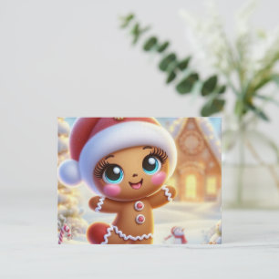 Weihnachtsfreude mit Lebkuchen Einladung