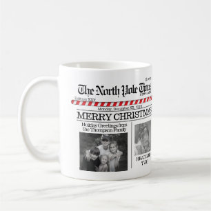 Weihnachtsfreude Nordpol-Zeiten Whimsical Cute Kaffeetasse