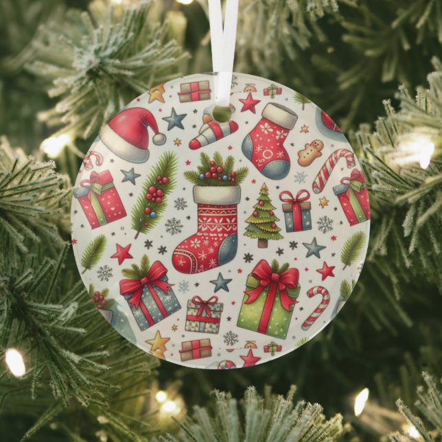 Weihnachtsfreude Ornament Aus Glas (InSitu)