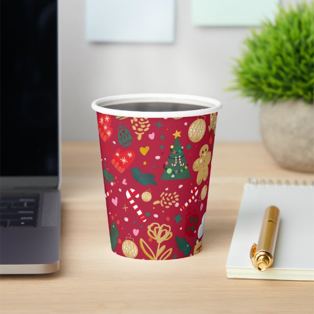 Weihnachtsfreude Pappbecher (InSitu)