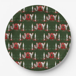 Weihnachtsfreude Pappteller