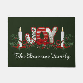 Weihnachtsfreude Personalisiert Fußmatte