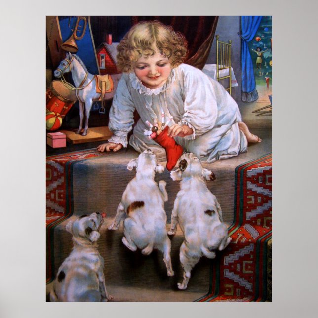 Weihnachtsfreude Poster (Vorne)