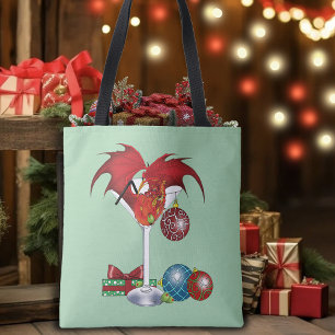 Weihnachtsfreude Roter Drachen-Cocktail Jubel