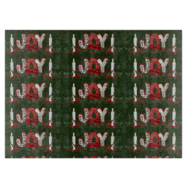 Weihnachtsfreude Schneidebrett