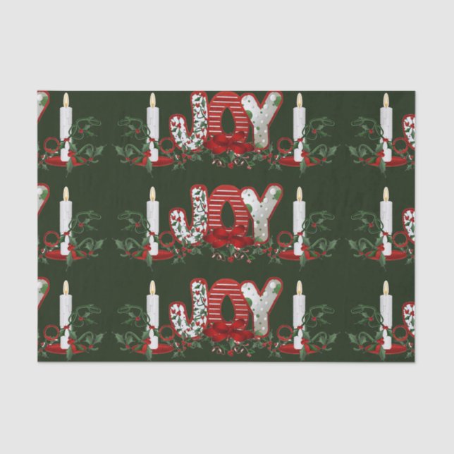 Weihnachtsfreude Seidenpapier (Vorderseite)
