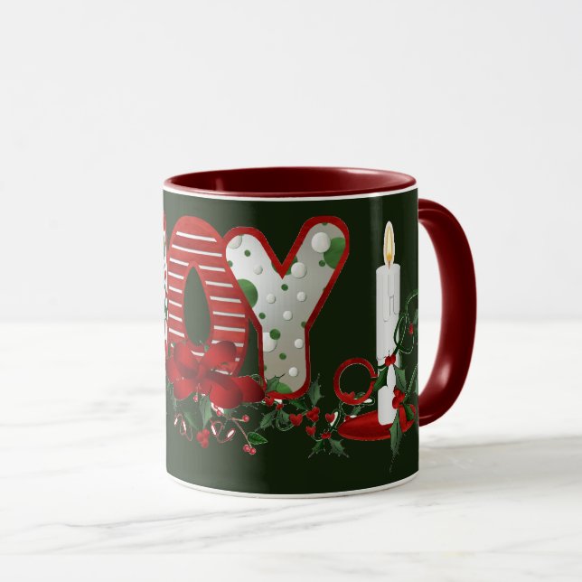 Weihnachtsfreude Tasse (VorderseiteRechts)