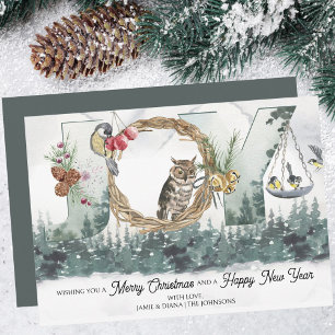 Weihnachtsfreude Wald Natur Ankündigung