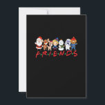 Weihnachtsfreunde Santa Rudolph Snowman Familie Xm Einladung<br><div class="desc">Weihnachten für Shirts,  lustige Weihnachtsmänner,  lustige Weihnachtsgeschenke Shirt-Kinder,  lustiges Erntedank Geschenk Shirt,  Erntedank für Shirt Männer,  Erntedank T - Shirt Frauen</div>