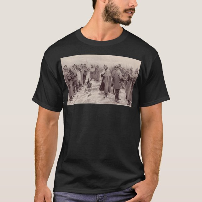 Weihnachtsfrieden 1914 T-Shirt (Vorderseite)