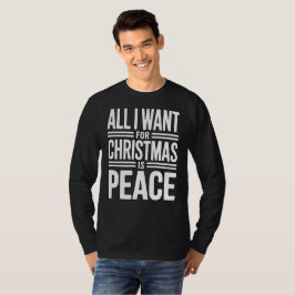 Weihnachtsfriedenszitat T-Shirt