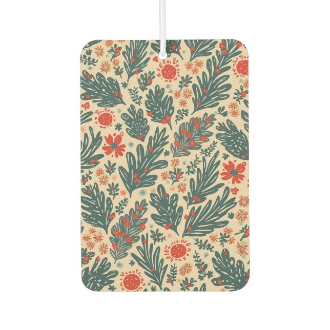 Weihnachtsfrischer Autolufterfrischer (Vorderseite)