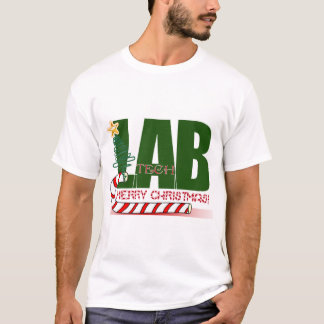 WEIHNACHTSfröhliches LABOR - LABRADOR TECH T-Shirt